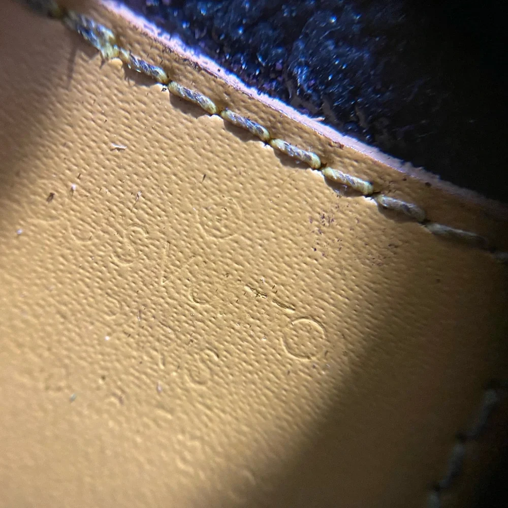 Louis Vuitton Dauphine Cosmetic Pouch Yellow EPI Leather - Picture 5 of 13